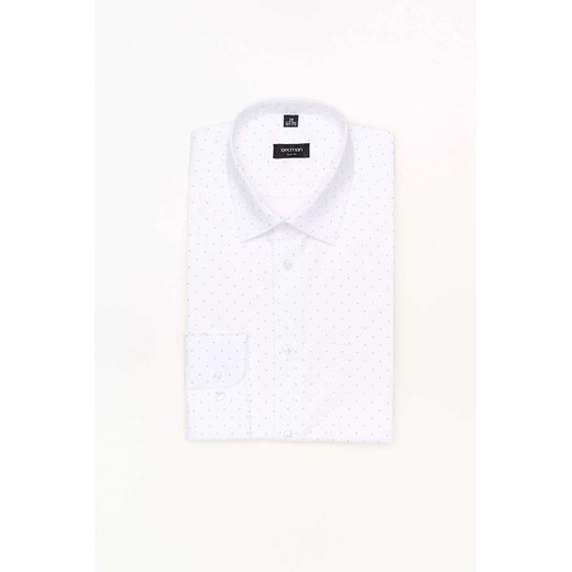 KOSZULA COLINE 3083T DŁUGI RĘKAW SLIM FIT BIAŁY ze sklepu Recman w kategorii Koszule męskie - zdjęcie 186528690