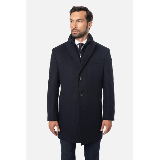 PŁASZCZ BALTAR GRANAT ze sklepu Recman w kategorii Płaszcze męskie - zdjęcie 186529021