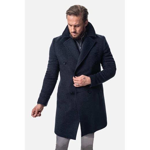 PŁASZCZ CAMON GRANAT ze sklepu Recman w kategorii Płaszcze męskie - zdjęcie 186529033