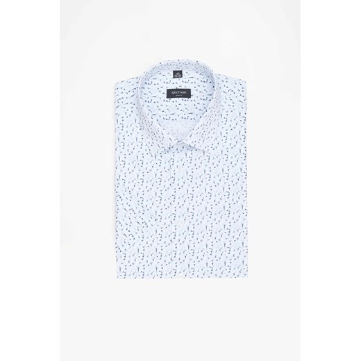 KOSZULA COLINE 3100T KRÓTKI RĘKAW SLIM FIT BIAŁY ze sklepu Recman w kategorii Koszule męskie - zdjęcie 186529052