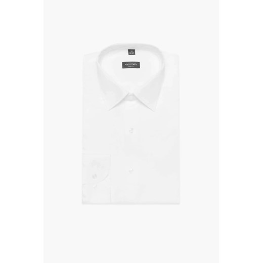 KOSZULA VERSONE 3153M DŁUGI RĘKAW SLIM FIT BIAŁY ze sklepu Recman w kategorii Koszule męskie - zdjęcie 186529204