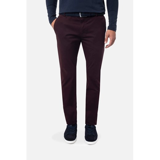 SPODNIE CROTONE 217 BORDO ze sklepu Recman w kategorii Spodnie męskie - zdjęcie 186529222