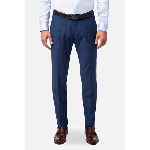 SPODNIE ABERIN 316 NIEBIESKI ze sklepu Recman w kategorii Spodnie męskie - zdjęcie 186529274