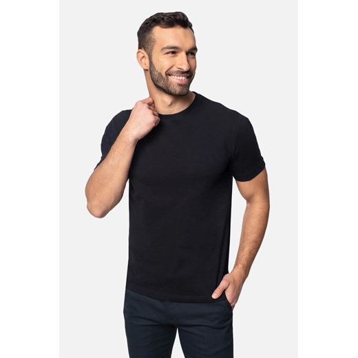 T SHIRT MORGO CZERŃ ze sklepu Recman w kategorii T-shirty męskie - zdjęcie 186529482