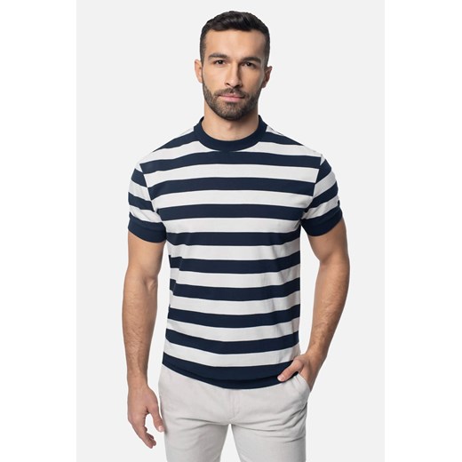 T SHIRT DRAW GRANAT ze sklepu Recman w kategorii T-shirty męskie - zdjęcie 186529494