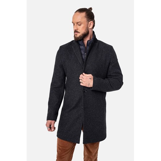 PŁASZCZ VERNY GRAFIT ze sklepu Recman w kategorii Płaszcze męskie - zdjęcie 186529961