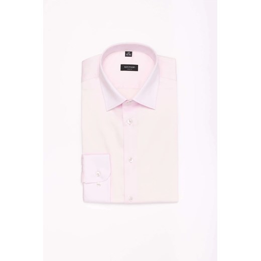 KOSZULA VERSONE 3186T DŁUGI RĘKAW SLIM FIT RÓŻ ze sklepu Recman w kategorii Koszule męskie - zdjęcie 186529993