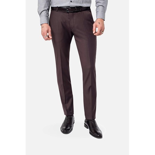 SPODNIE EVISTA 318 BRĄZ ze sklepu Recman w kategorii Spodnie męskie - zdjęcie 186530253