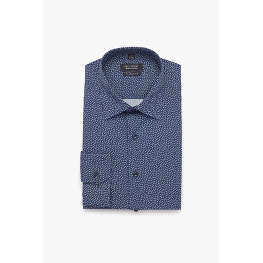 KOSZULA COLINE 3199E DŁUGI RĘKAW CUSTOM FIT GRANAT ze sklepu Recman w kategorii Koszule męskie - zdjęcie 186530294