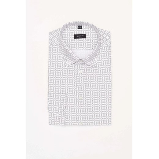KOSZULA COLINE 3207T DŁUGI RĘKAW CUSTOM FIT BIAŁY ze sklepu Recman w kategorii Koszule męskie - zdjęcie 186530330