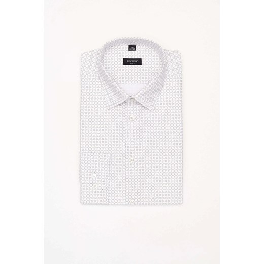 KOSZULA COLINE 3208T DŁUGI RĘKAW SLIM FIT BIAŁY ze sklepu Recman w kategorii Koszule męskie - zdjęcie 186530332