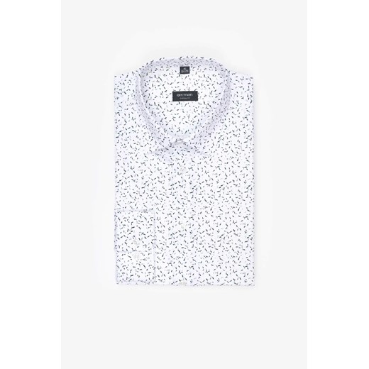 KOSZULA COLINE 3213T DŁUGI RĘKAW CUSTOM FIT BIAŁY ze sklepu Recman w kategorii Koszule męskie - zdjęcie 186530350