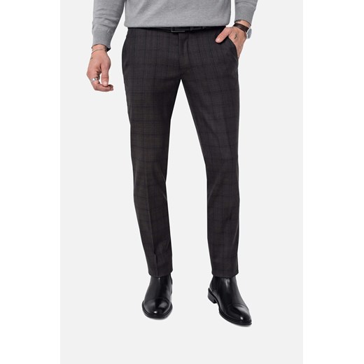 SPODNIE NAVES 318 BRĄZ ze sklepu Recman w kategorii Spodnie męskie - zdjęcie 186530424