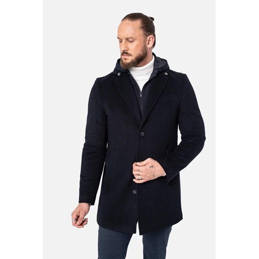 PŁASZCZ HOMANT GRANAT ze sklepu Recman w kategorii Płaszcze męskie - zdjęcie 186530630