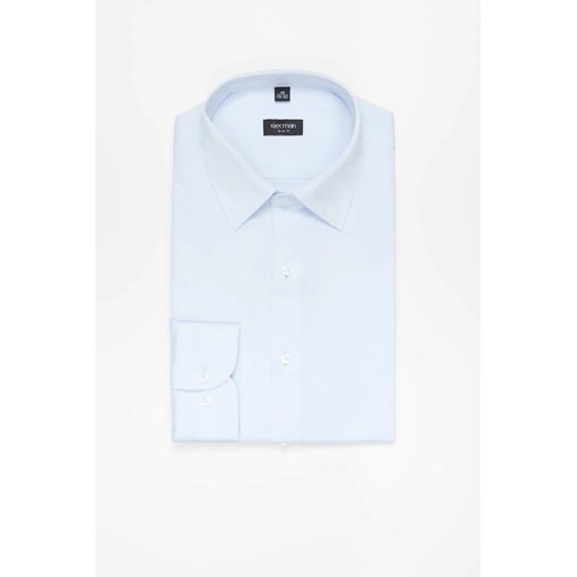 KOSZULA VERSONE 3152M DŁUGI RĘKAW SLIM FIT BŁĘKITNY ze sklepu Recman w kategorii Koszule męskie - zdjęcie 186530661