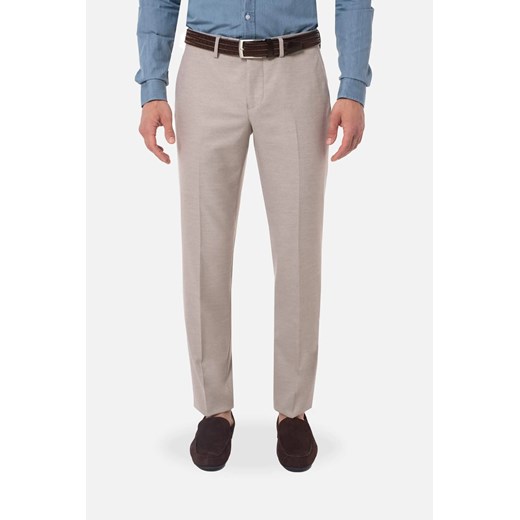SPODNIE DORIAM 315 BEŻOWE ze sklepu Recman w kategorii Spodnie męskie - zdjęcie 186530914