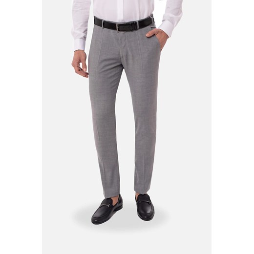 SPODNIE CLASSIC SOTRES 318 SZARE ze sklepu Recman w kategorii Spodnie męskie - zdjęcie 186531234