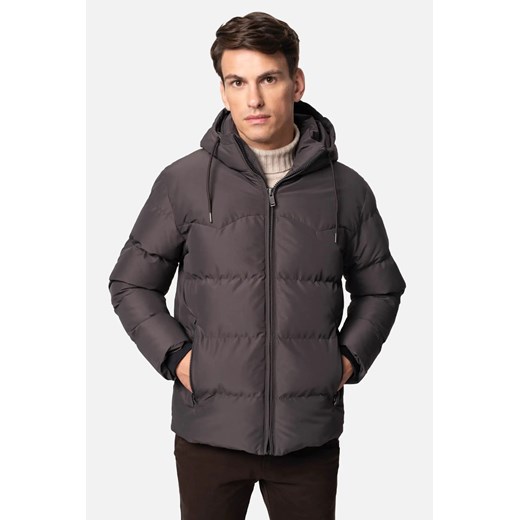 KURTKA SAVINI BRĄZOWA ZIM ze sklepu Recman w kategorii Kurtki męskie - zdjęcie 186531782