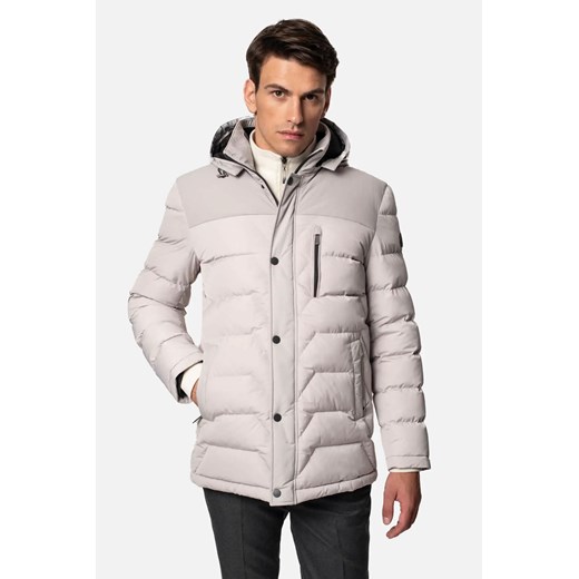KURTKA SATRE BEŻOWA ZIM ze sklepu Recman w kategorii Kurtki męskie - zdjęcie 186531803