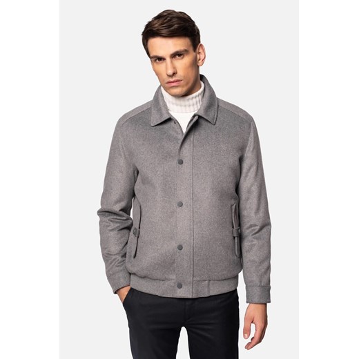 KURTKA FERRE SZARA TYPU BOMBERKA ze sklepu Recman w kategorii Kurtki męskie - zdjęcie 186531870
