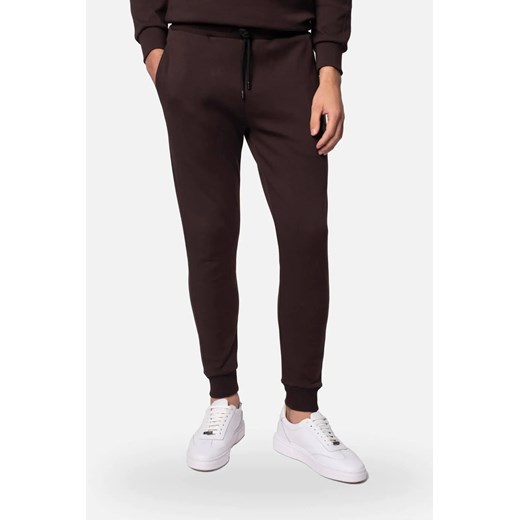 SPODNIE DUATO 239 BRĄZOWE Z BAWEŁNY ze sklepu Recman w kategorii Spodnie męskie - zdjęcie 186532181