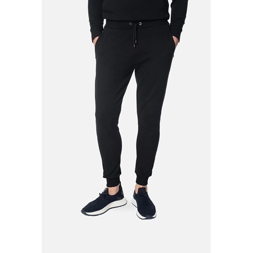 SPODNIE HONDO 239 CZARNE Z BAWEŁNY ze sklepu Recman w kategorii Spodnie męskie - zdjęcie 186532761