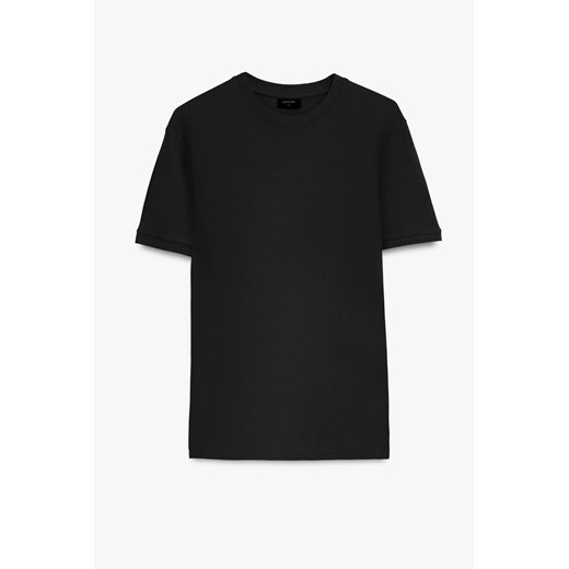 T SHIRT MORAND CZARNY Z BAWEŁNY ze sklepu Recman w kategorii T-shirty męskie - zdjęcie 186533050