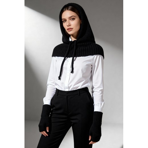 Komplet kaptur+rękawiczki Vivisence 70110Kmpl czarny Vivisence UNI kontri.pl