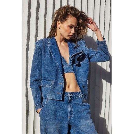 RÓŻA DENIM - id: 7137 - marki Jemiol - 186535013 RÓŻA DENIM ze sklepu Jemiol w kategorii Breloki - zdjęcie 186535013