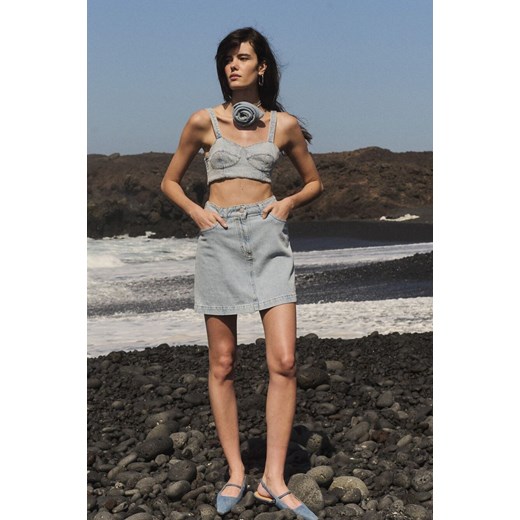 SPÓDNICA TWIGGY LIGHT BLUE ze sklepu Jemiol w kategorii Spódnice - zdjęcie 186535553