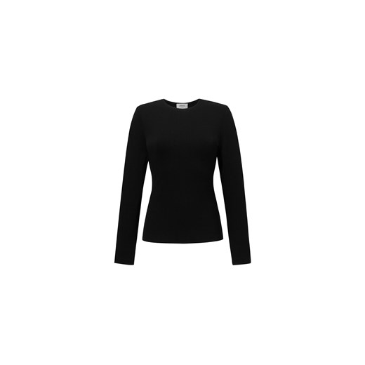 LONGSLEEVE DAMSKI RIB BLACK ze sklepu Jemiol w kategorii Bluzki damskie - zdjęcie 186535881