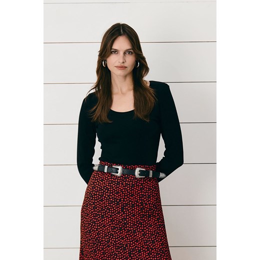 BLUZKA LONGSLEEVE RIB BLACK - id: 7683 - marki Jemiol - 186535894 BLUZKA LONGSLEEVE RIB BLACK ze sklepu Jemiol w kategorii Bluzki damskie - zdjęcie 186535894
