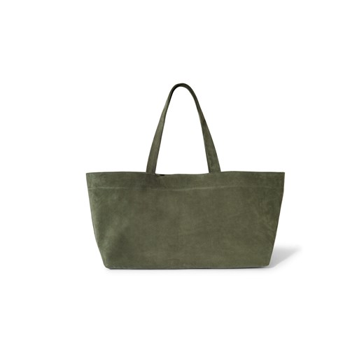 TORBA JOLIE SUEDE OLIVE - id: 7774 - marki Jemiol - 186536342 TORBA JOLIE SUEDE OLIVE ze sklepu Jemiol w kategorii Torby Shopper bag - zdjęcie 186536342