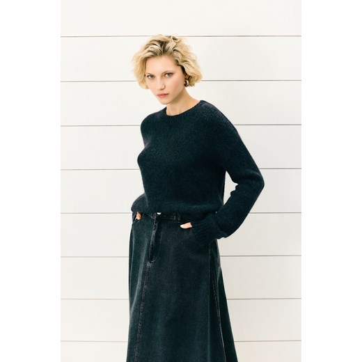 SWETER DAMSKI ELLIS BLACK ze sklepu Jemiol w kategorii Swetry damskie - zdjęcie 186536404