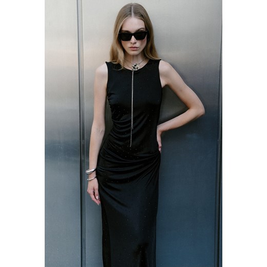SUKIENKA LARA BLACK SPARKLE - id: 7865 - marki Jemiol - 186536602 SUKIENKA LARA BLACK SPARKLE ze sklepu Jemiol w kategorii Sukienki - zdjęcie 186536602
