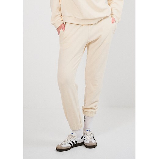 SPODNIE DAMSKIE Z LAMPASEM CASHMERE CREAM ze sklepu Jemiol w kategorii Spodnie damskie - zdjęcie 186536930