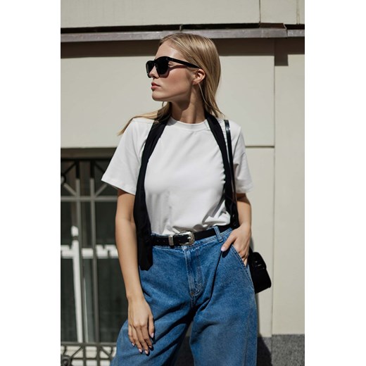 T-SHIRT DAMSKI CLASSIC WHITE ze sklepu Jemiol w kategorii Bluzki damskie - zdjęcie 186537013