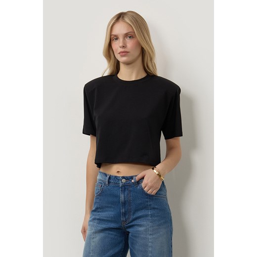 T-SHIRT DAMSKI SHORTY BLACK ze sklepu Jemiol w kategorii Bluzki damskie - zdjęcie 186537122