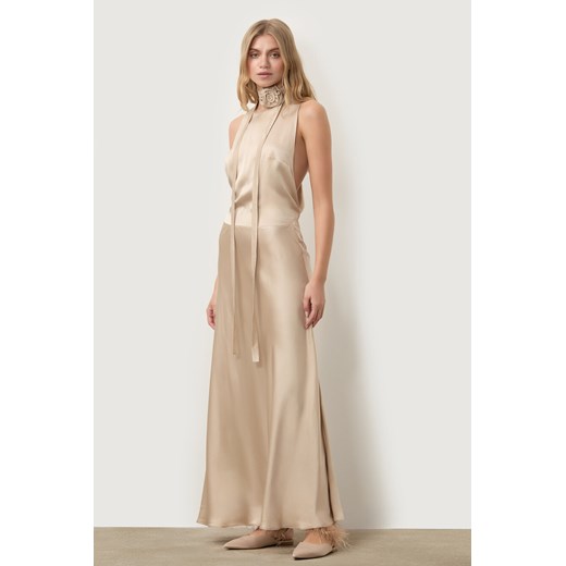 SUKIENKA DALIA CHAMPAGNE ze sklepu Jemiol w kategorii Sukienki - zdjęcie 186537621