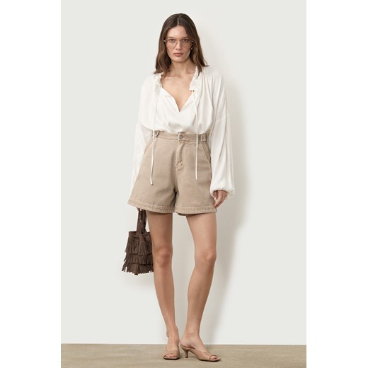 SZORTY DAMSKIE RIO BEIGE DENIM Jemiol okazja