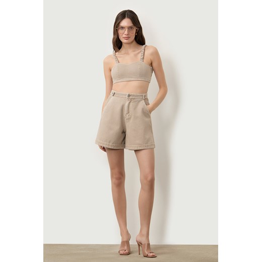 SZORTY DAMSKIE RIO BEIGE DENIM okazyjna cena Jemiol