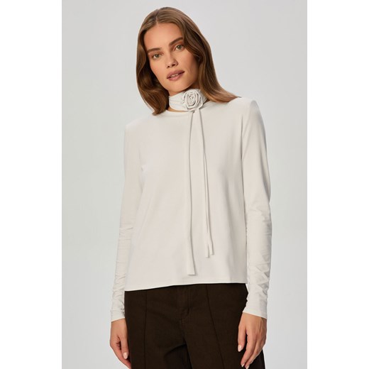 LONGSLEEVE DAMSKI MEGAN CREAM ze sklepu Jemiol w kategorii Bluzki damskie - zdjęcie 186538361