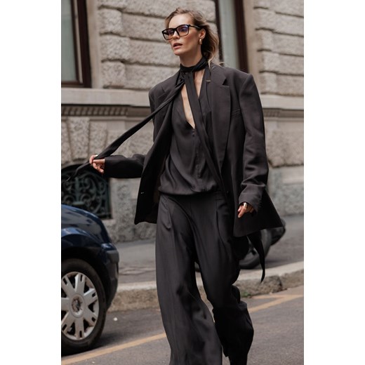 MARYNARKA DAMSKA DEMI CHOCO ze sklepu Jemiol w kategorii Marynarki damskie - zdjęcie 186538503