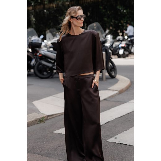 BLUZKA DAMSKA VIENNA CHOCO ze sklepu Jemiol w kategorii Bluzki damskie - zdjęcie 186538894