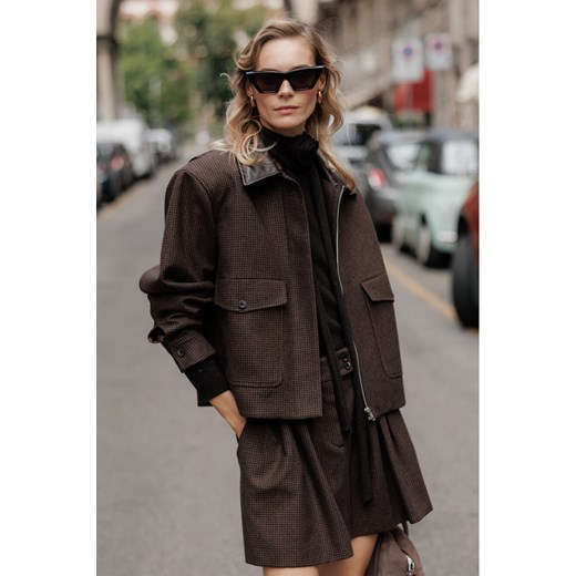 KURTKA DAMSKA FARRAH COCOA ze sklepu Jemiol w kategorii Kurtki damskie - zdjęcie 186539094