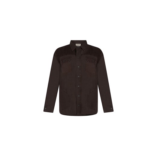 KOSZULA MĘSKA OSCAR DARK CHOCO WASHED - id: 8364 - marki Jemiol - 186539214 KOSZULA MĘSKA OSCAR DARK CHOCO WASHED ze sklepu Jemiol w kategorii Koszule męskie - zdjęcie 186539214