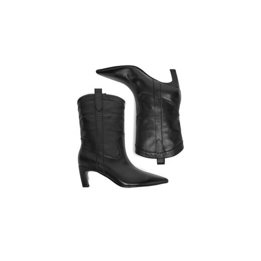 Botki Gino Rossi `EO-DIMA-2546-0714-1R Czarny Gino Rossi 38 eobuwie.pl