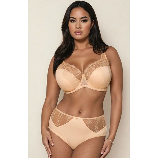 Biustonosz semi-soft półusztywniany VB-355, Kolor beżowy, Rozmiar 70E, Vena ze sklepu Intymna w kategorii Biustonosze - zdjęcie 186542871