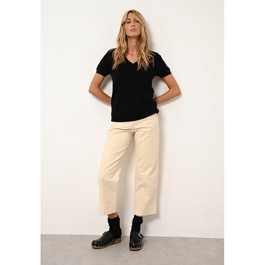 Just Cashmere Koszulka &quot;Glamis&quot; w kolorze czarnym Just Cashmere L Limango Polska promocyjna cena