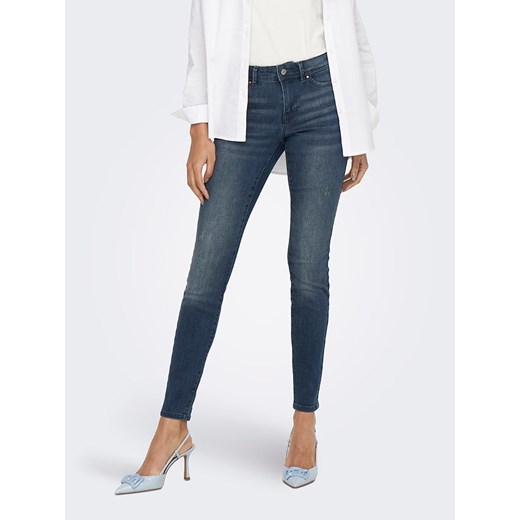 ONLY Dżinsy - Skinny fit - w kolorze niebieskim ze sklepu Limango Polska w kategorii Jeansy damskie - zdjęcie 186544083